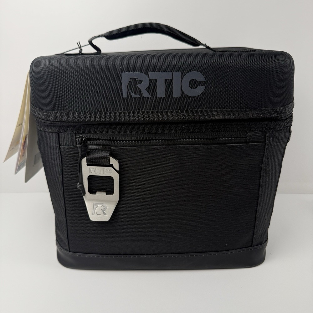 RTIC 15 Can Everyday Soft Black Cooler, 16 QT Collapsible with Bottle Opener NEW - Picture 6 of 14
